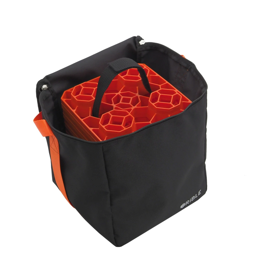 RiBLE RV ストレージバッグ 折りたたみ収納バッグ ブラック(255×255×290mm) outdoor