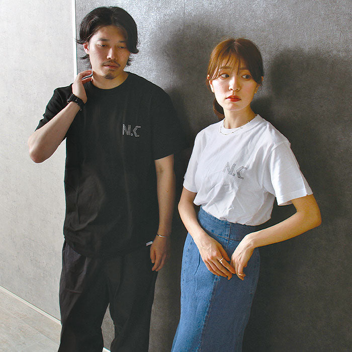 noisycode tシャツ オリジナル レディース メンズ ブランド デザインtシャツ ペア 綿100% 半袖 おしゃれ プルオーバー プリント ロゴ 文字 英字 プルオーバー テ