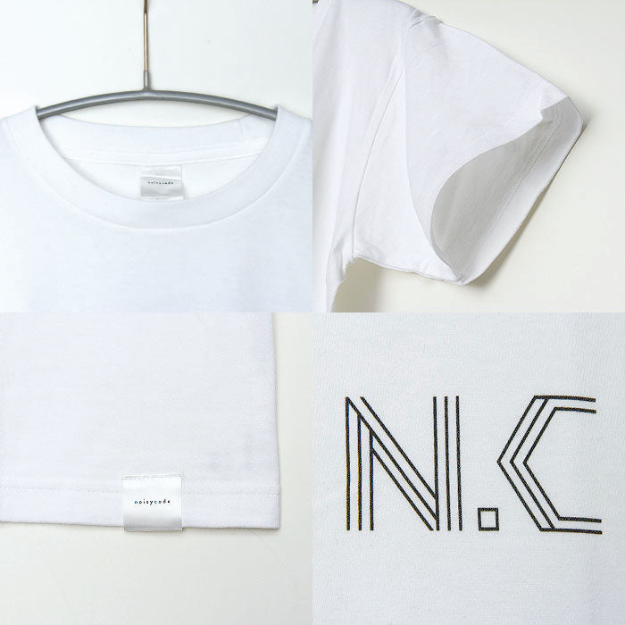 noisycode tシャツ オリジナル レディース メンズ ブランド デザインtシャツ ペア 綿100% 半袖 おしゃれ プルオーバー プリント ロゴ 文字 英字 プルオーバー テ