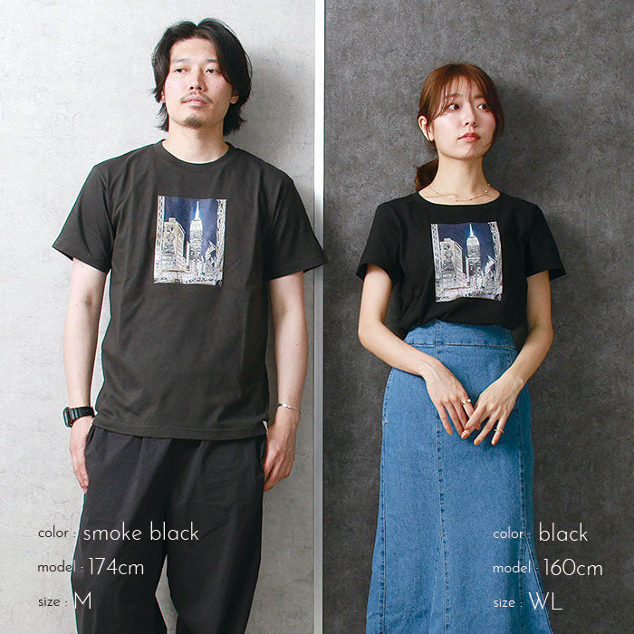 noisycode tシャツ フォト フォトTシャツ オリジナル レディース メンズ ブランド デザインtシャツ ペア 綿100% 半袖 おしゃれ プルオーバー プリント ロゴ 文字