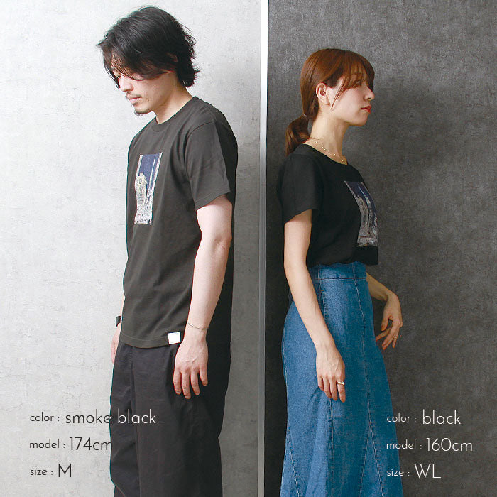 noisycode tシャツ フォト フォトTシャツ オリジナル レディース メンズ ブランド デザインtシャツ ペア 綿100% 半袖 おしゃれ プルオーバー プリント ロゴ 文字