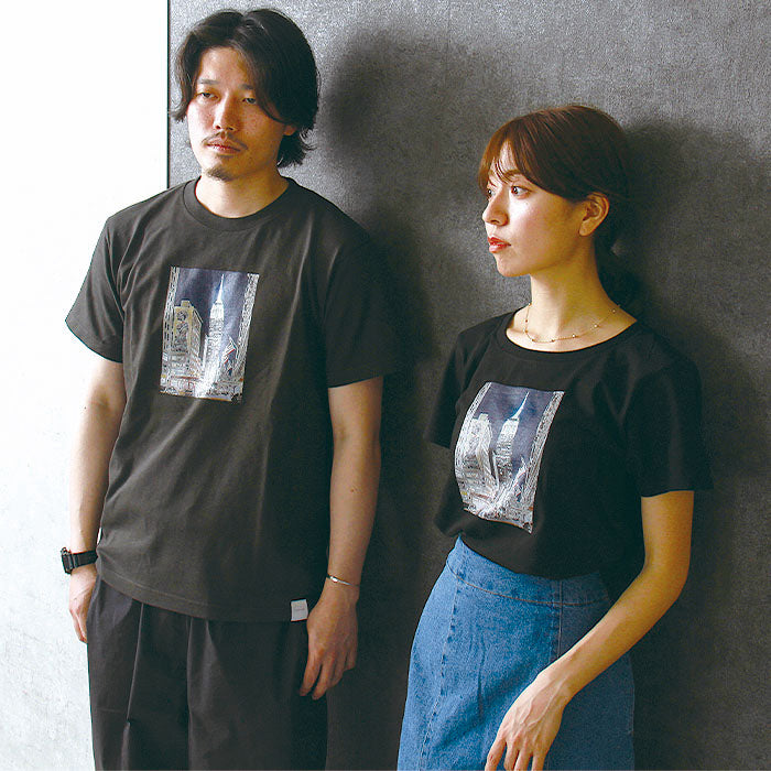 noisycode tシャツ フォト フォトTシャツ オリジナル レディース メンズ ブランド デザインtシャツ ペア 綿100% 半袖 おしゃれ プルオーバー プリント ロゴ 文字