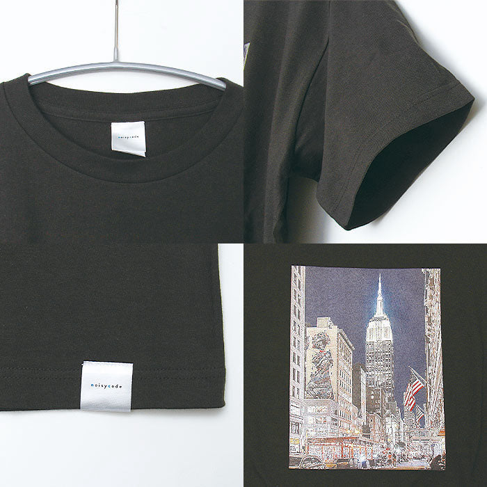 noisycode tシャツ フォト フォトTシャツ オリジナル レディース メンズ ブランド デザインtシャツ ペア 綿100% 半袖 おしゃれ プルオーバー プリント ロゴ 文字