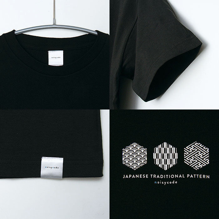 noisycode 日本 Japanese pattern japan 和柄 和 お土産 土産 omiyage おみやげ tシャツ オリジナル レディース メンズ ブランド デザインtシャツ ペア 綿100%