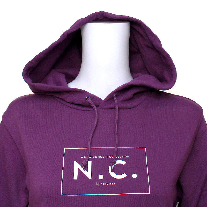 noisycode パーカー キッズ 女の子 男の子 かわいい 綿100% スウェット パーカ スエット 長袖 ブラウンロゴ n.c. カレッジロゴ 家族 お揃い オリジナル プルオー