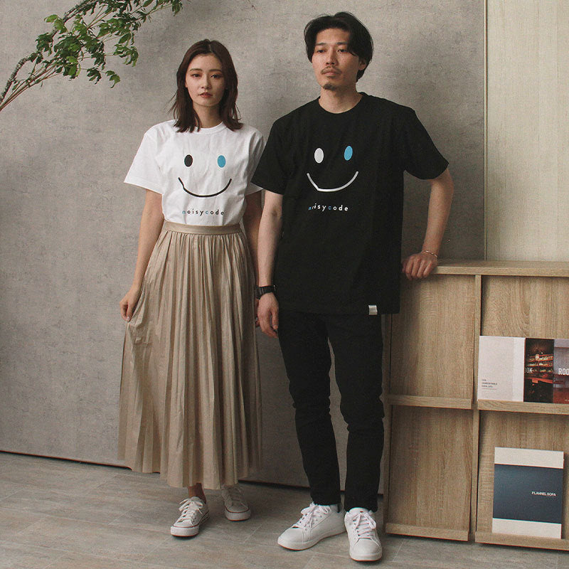 noisycode tシャツ オリジナル レディース メンズ ブランド デザインtシャツ 綿100% 厚手 7.4oz 春 夏 半袖 おしゃれ プルオーバー プリント
