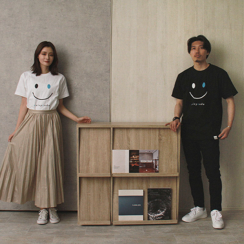 noisycode tシャツ オリジナル レディース メンズ ブランド デザインtシャツ 綿100% 厚手 7.4oz 春 夏 半袖 おしゃれ プルオーバー プリント