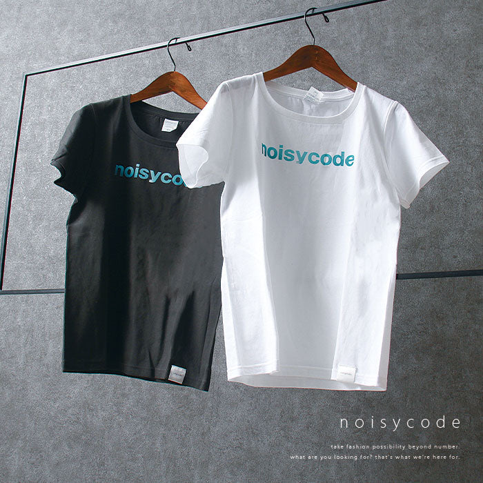 noisycode tシャツ キッズ 女の子 男の子 オリジナル ブランドロゴ ブランド 家族 お揃い デザインtシャツ ペア 綿100% 半袖 おしゃれ プルオーバー プリント