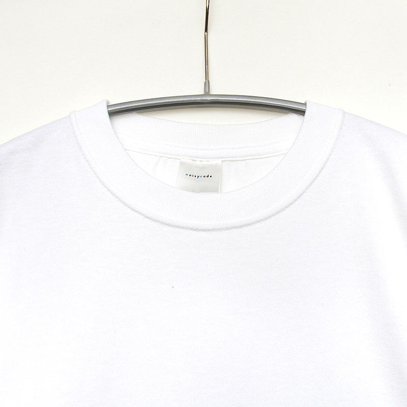 noisycode tシャツ オリジナル レディース メンズ ブランド デザインtシャツ 綿100% 厚手 7.4oz 春 夏 半袖 おしゃれ プルオーバー タンバリン プリント ロゴ