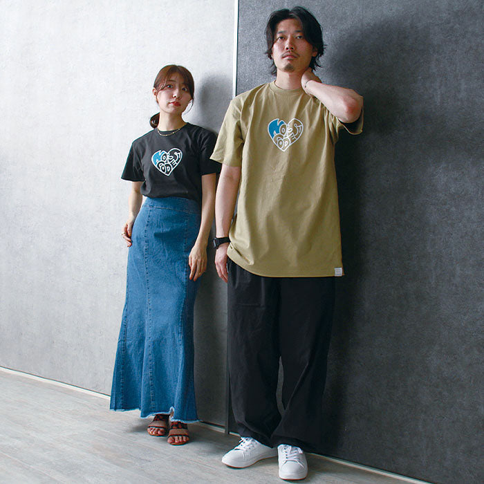 noisycode tシャツ オリジナル レディース メンズ ブランド デザインtシャツ ペア 綿100% 半袖 おしゃれ プルオーバー プリント ロゴ 文字 英字 プルオーバー テ