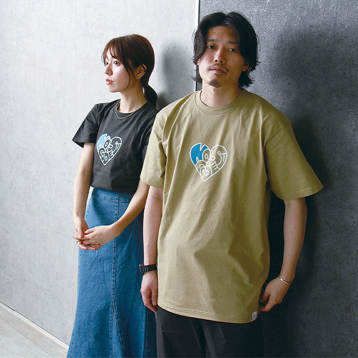 noisycode tシャツ オリジナル レディース メンズ ブランド デザインtシャツ ペア 綿100% 半袖 おしゃれ プルオーバー プリント ロゴ 文字 英字 プルオーバー テ