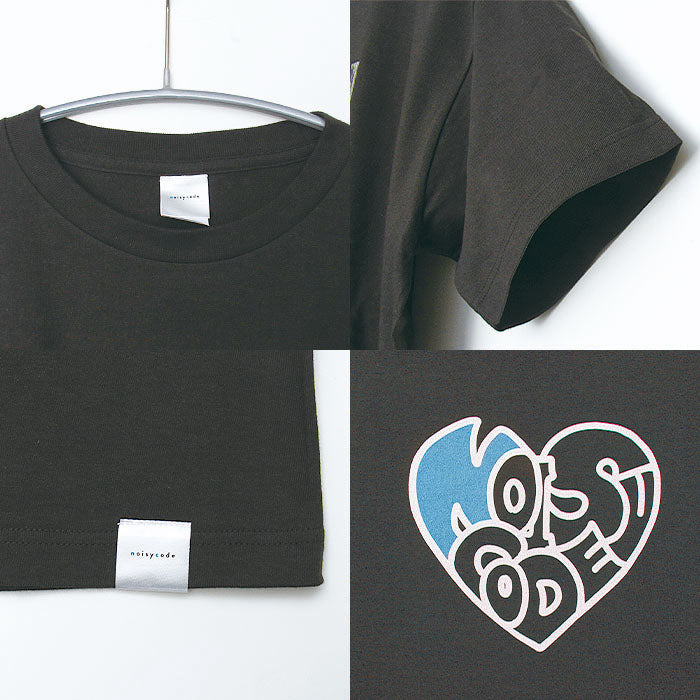 noisycode tシャツ オリジナル レディース メンズ ブランド デザインtシャツ ペア 綿100% 半袖 おしゃれ プルオーバー プリント ロゴ 文字 英字 プルオーバー テ