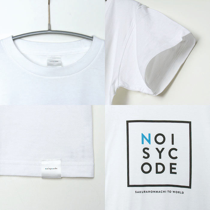 noisycode tシャツ オリジナル レディース メンズ ブランド デザインtシャツ ペア 綿100% 半袖 おしゃれ プルオーバー プリント ロゴ 文字 英字 プルオーバー テ