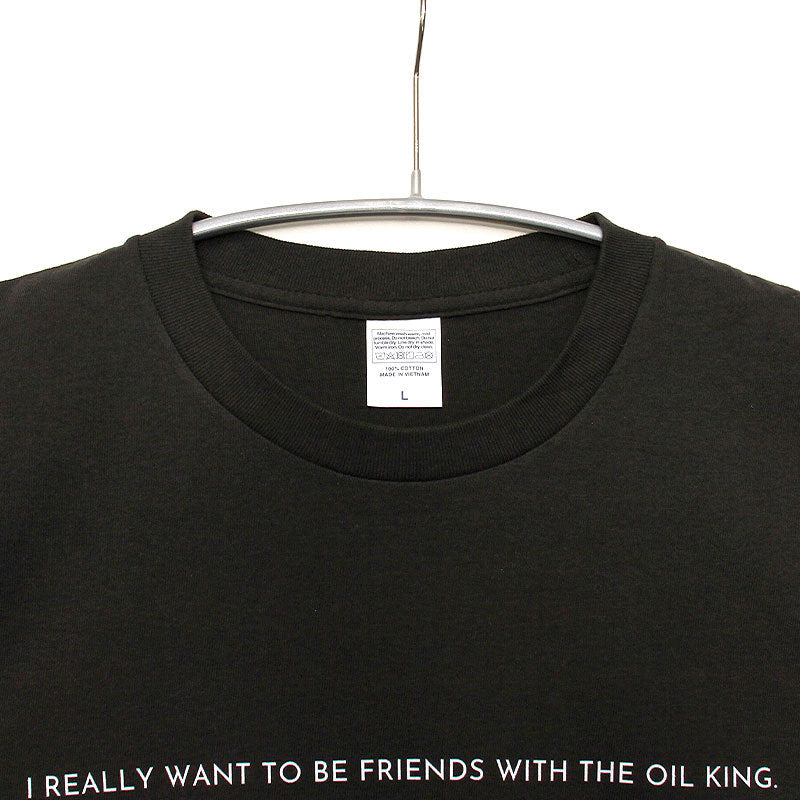 noisycode tシャツ キッズ 女の子 男の子 オリジナル 石油王 オイルキング ブランド 家族 お揃い デザインtシャツ ペア 綿100% 半袖 おしゃれ プルオーバー