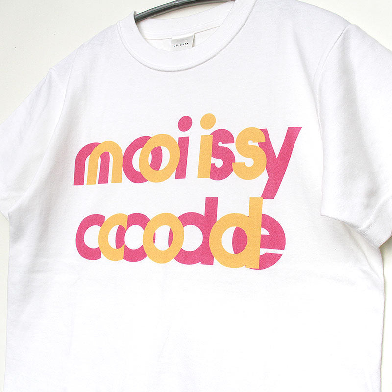 noisycode tシャツ オリジナル レディース メンズ ブランド デザインtシャツ 綿100% 厚手 7.4oz 春 夏 半袖 おしゃれ プルオーバー プリント ロゴ
