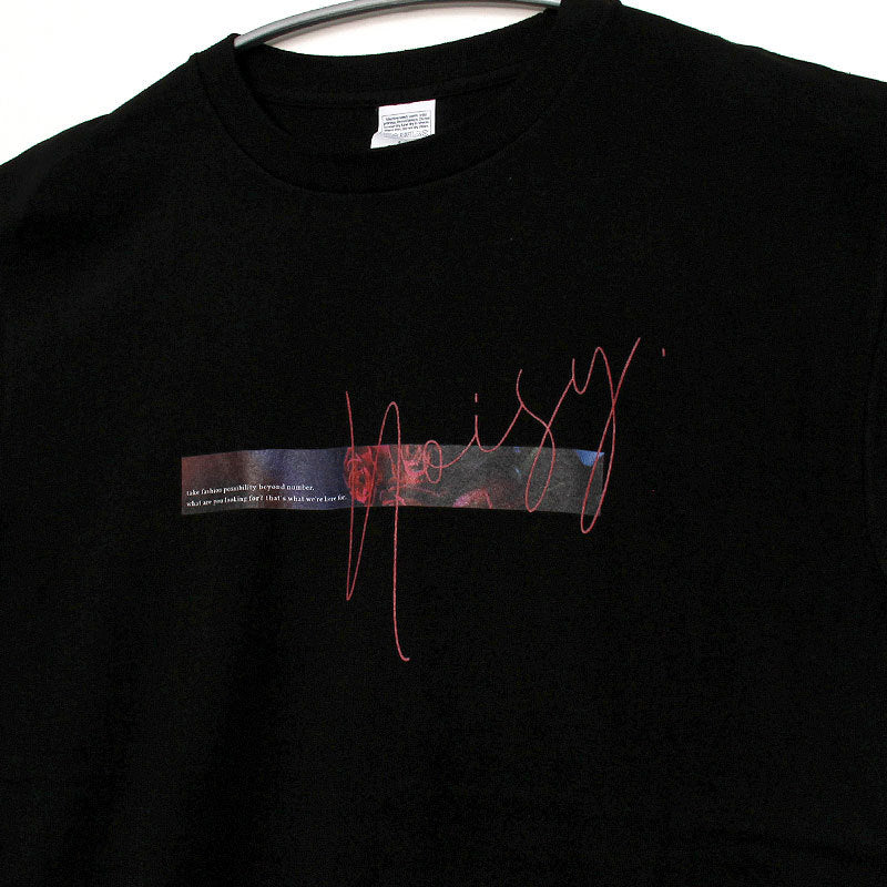 noisycode tシャツ キッズ 女の子 男の子 オリジナル 薔薇 バラ ばら ブランド 家族 お揃い デザインtシャツ ペア 綿100% 半袖 おしゃれ プルオーバー プリント