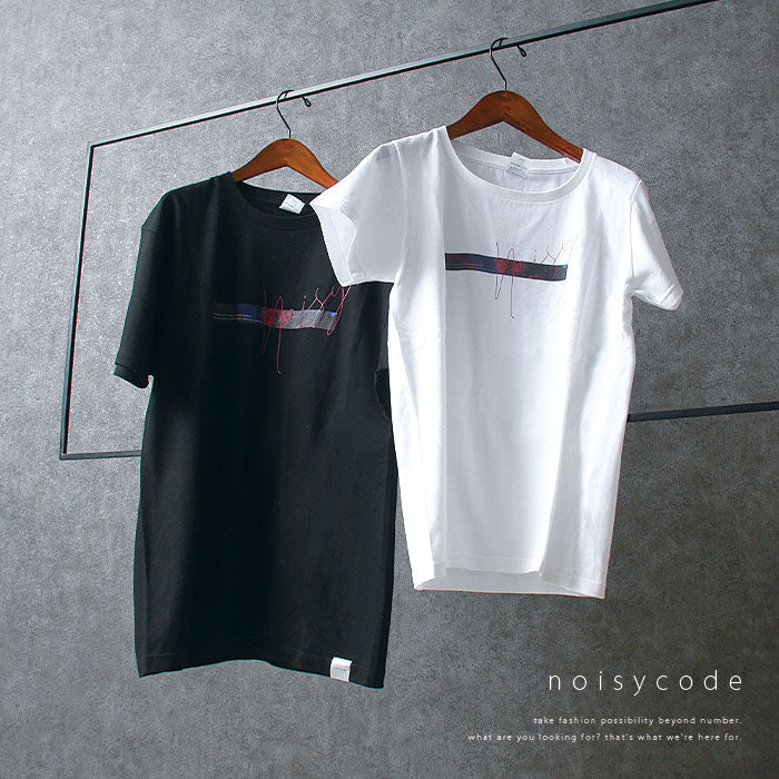 noisycode tシャツ キッズ 女の子 男の子 オリジナル 薔薇 バラ ばら ブランド 家族 お揃い デザインtシャツ ペア 綿100% 半袖 おしゃれ プルオーバー プリント