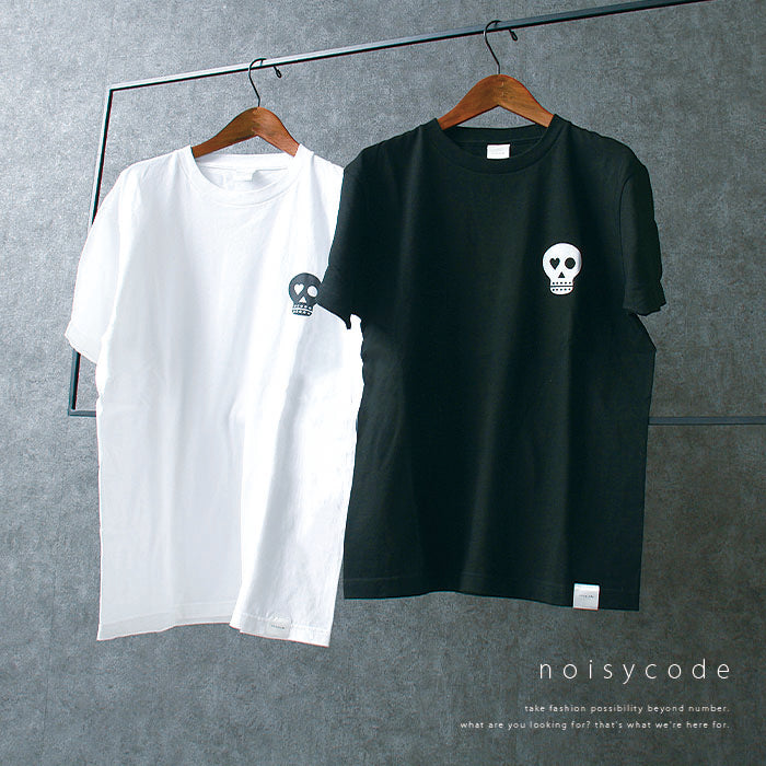 noisycode tシャツ オリジナル レディース メンズ ブランド デザインtシャツ ペア 綿100% 半袖 おしゃれ プルオーバー プリント ロゴ 文字 英字 プルオーバー テ