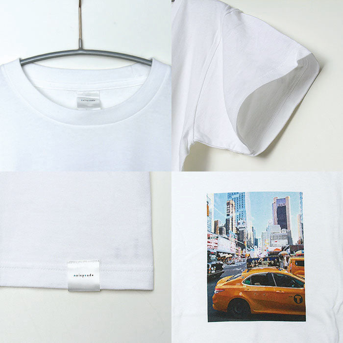 noisycode tシャツ フォトプリント フォト フォトTシャツ オリジナル レディース メンズ ブランド デザインtシャツ ペア 綿100% 半袖 おしゃれ プルオーバー