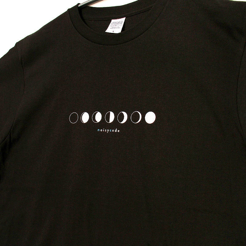 noisycode tシャツ オリジナル 月 moon ルナ レディース メンズ ブランド デザインtシャツ ペア 綿100% 半袖 おしゃれ プルオーバー プリント ロゴ 文字 英字