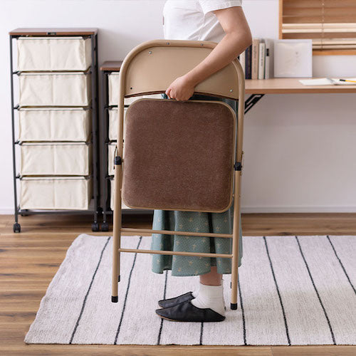 アメリカンヴィンテージパイプチェア折りたたみ椅子おしゃれシンプルかわいいナチュラル北欧隙間収納スリムコンパクト来客キッチンリビングダイニングチェアフォールディングチェア