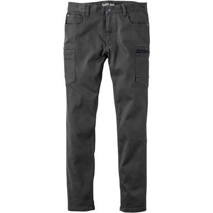 Scot.Inc ニットライクタイトスリムパンツ メンズ 通年 オールシーズン ストレッチ パンツ 作業服 作業着 ワークパンツ タイトスリム ドビー織り CUC
