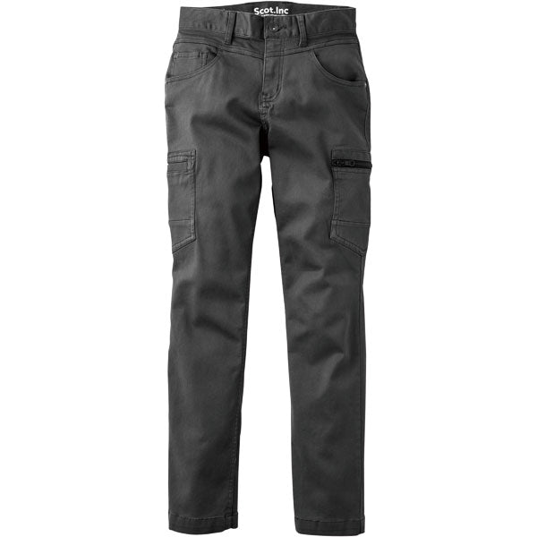 Scot.Inc ニットライクスリムレディースパンツ レディース 通年 オールシーズン ストレッチ パンツ 作業服 作業着 ワークパンツ ドビー織り CUC