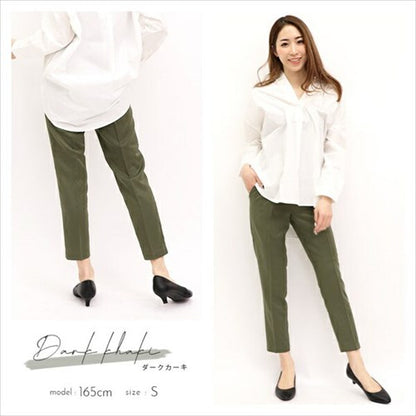 美脚テーパードパンツテーパードパンツレディースきれいめ美脚テーパードパンツセンタープレステーパード美脚パンツロングレディース大きいサイズフォーマルビジネスOL楽ちんらくちんパンツレディース