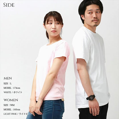 送料無料/tシャツ/レディース/半袖/綿100%/メンズ/春/夏/無地/シンプル/ベーシック/トップス/ペアルック/ユニセックス/大きいサイズ/sサイズ/小さいサイズ/服/プチプラ/クルーネック/オフィスカジュアル/楽ちん