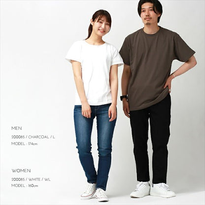 送料無料/tシャツ/レディース/半袖/綿100%/メンズ/春/夏/無地/シンプル/ベーシック/トップス/ペアルック/ユニセックス/大きいサイズ/sサイズ/小さいサイズ/服/プチプラ/クルーネック/オフィスカジュアル/楽ちん