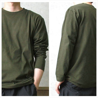 Tシャツ メンズ レディース 長袖 無地 シンプル 大きいサイズ ロングスリーブ ペア イベント ユニフォーム XS S M L XL 春 夏 秋 冬 作業着 吸汗 速乾 白 黒 グレー スポーツ カジュアル かわいい お出かけ 楽ちん ゆったり L