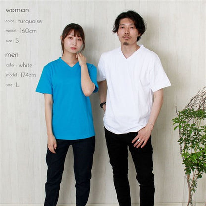 送料無料TシャツVネックVネックTシャツメンズレディース半袖無地綿100%夏コットン100%シンプル大きいサイズXSSMLXL春夏秋冬作業着吸汗速乾白黒グレースポーツカジュアルかわいいお出かけ楽ちんゆったりLadiesmenstops20代30代40代