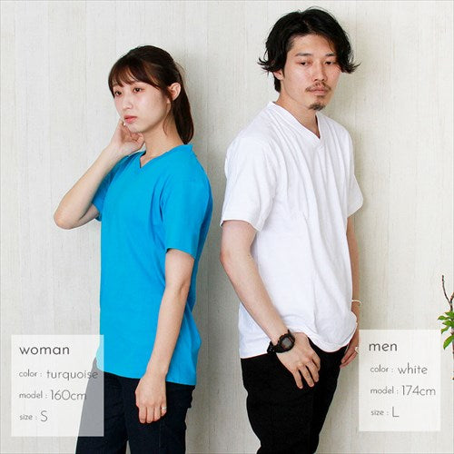 TシャツVネックVネックTシャツメンズレディース半袖無地綿100%夏コットン100%シンプル大きいサイズXSSMLXL春夏秋冬作業着吸汗速乾白黒グレースポーツカジュアルかわいいお出かけ楽ちんゆったりLadiesmenstops20代30代40代