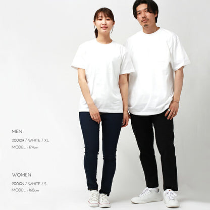 ポケット付き/tシャツ/レディース/ポケット/半袖/綿100%/メンズ/春/夏/無地/シンプル/ベーシック/トップス/ペアルック/ユニセックス/大きいサイズ/sサイズ/小さいサイズ/服/プチプラ/クルーネック/オフィス