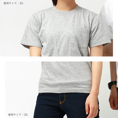 ポケット付き/tシャツ/レディース/ポケット/半袖/綿100%/メンズ/春/夏/無地/シンプル/ベーシック/トップス/ペアルック/ユニセックス/大きいサイズ/sサイズ/小さいサイズ/服/プチプラ/クルーネック/オフィス