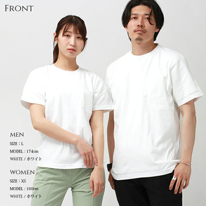 ポケット付き/tシャツ/レディース/ポケット/半袖/綿100%/メンズ/春/夏/無地/シンプル/ベーシック/トップス/ペアルック/ユニセックス/大きいサイズ/sサイズ/小さいサイズ/服/プチプラ/クルーネック/オフィス