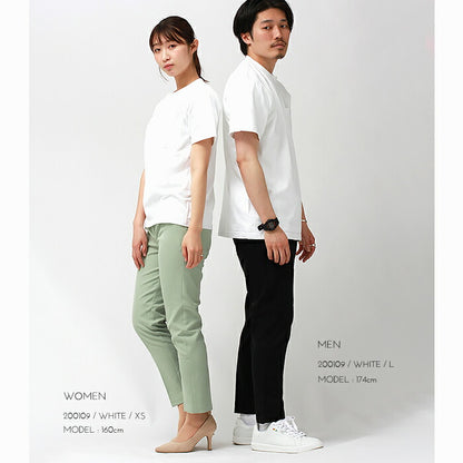 ポケット付き/tシャツ/レディース/ポケット/半袖/綿100%/メンズ/春/夏/無地/シンプル/ベーシック/トップス/ペアルック/ユニセックス/大きいサイズ/sサイズ/小さいサイズ/服/プチプラ/クルーネック/オフィス