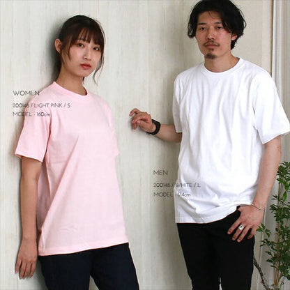 スーパーヘビーTシャツレディース半袖メンズ春夏無地シンプルベーシックトップスペアルックユニセックス大きいサイズsサイズ小さいサイズ服プチプラ１８色お出かけ