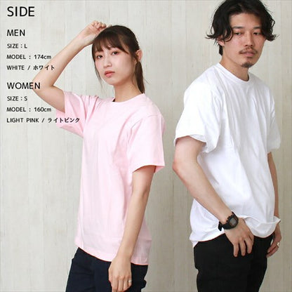 スーパーヘビーTシャツレディース半袖メンズ春夏無地シンプルベーシックトップスペアルックユニセックス大きいサイズsサイズ小さいサイズ服プチプラ１８色お出かけ