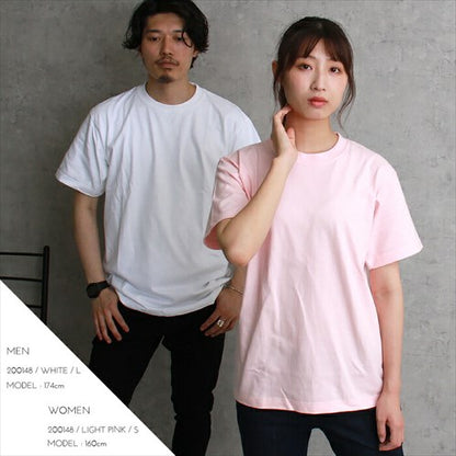 スーパーヘビーTシャツレディース半袖メンズ春夏無地シンプルベーシックトップスペアルックユニセックス大きいサイズsサイズ小さいサイズ服プチプラ１８色お出かけ