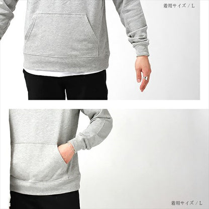 ライトプルオーバーパーカー 綿100％ ユニセックス 品番200216 商品画像15