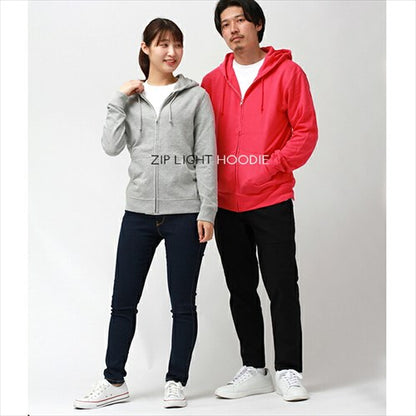 ジップアップパーカー/レディース/ジップ/パーカー綿100%/メンズ/薄手/春/夏/長袖/ジップパーカー/フーディー/フード/パーカ/ジップアップ/無地/シンプル/ベーシック/トップス/ペアルック/ユニセックス/