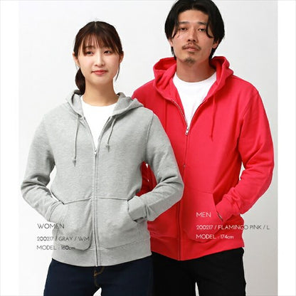 ジップアップパーカー/レディース/ジップ/パーカー綿100%/メンズ/薄手/春/夏/長袖/ジップパーカー/フーディー/フード/パーカ/ジップアップ/無地/シンプル/ベーシック/トップス/ペアルック/ユニセックス/