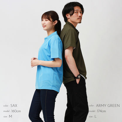 ドライポロシャツスポーツポロシャツレディース半袖吸汗速乾メンズ春夏無地畑仕事ユニホーム営業制服ドライトレーニングジムヨガuvカットシンプルベーシックトップスペアルックユニセックス