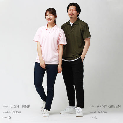 ドライポロシャツスポーツポロシャツレディース半袖吸汗速乾メンズ春夏無地畑仕事ユニホーム営業制服ドライトレーニングジムヨガuvカットシンプルベーシックトップスペアルックユニセックス