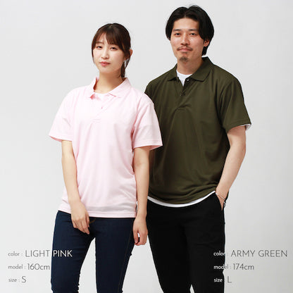 ドライポロシャツスポーツポロシャツレディース半袖吸汗速乾メンズ春夏無地畑仕事ユニホーム営業制服ドライトレーニングジムヨガuvカットシンプルベーシックトップスペアルックユニセックス