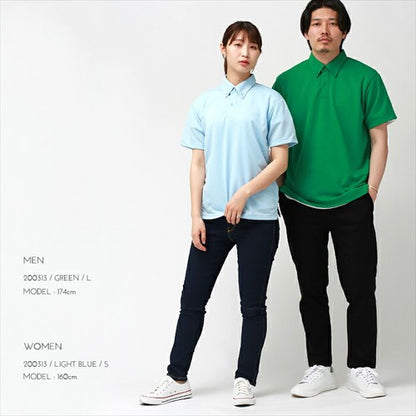 ドライポロシャツスポーツポロシャツレディース半袖吸汗速乾メンズ春夏無地畑仕事ユニホーム営業制服ドライトレーニングジムヨガuvカットシンプルベーシックトップスペアルックユニセックス