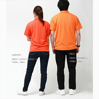 ドライポロシャツスポーツポロシャツレディース半袖吸汗速乾メンズ春夏無地畑仕事ユニホーム営業制服ドライトレーニングジムヨガuvカットシンプルベーシックトップスペアルックユニセックス