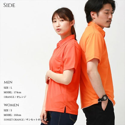 ドライポロシャツボタンダウンポロシャツポロシャツ半袖スポーツレディース半袖吸汗速乾メンズ春夏無地畑仕事ユニホーム営業制服ドライトレーニングジムヨガuvカットシンプルベーシック