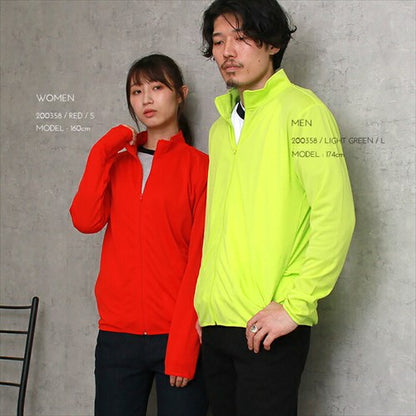 ドライジップジャケット速乾長袖薄手ジップスポーツレディース吸汗速乾レディース半袖メンズ春夏無地シンプルベーシックトップスペアルックユニセックス大きいサイズsサイズ小さいサイズ服プチプラ14色お出かけ
